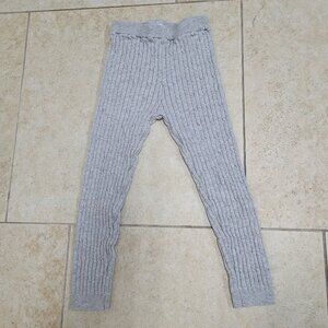 Girls footless tights, grey, size: 4T
